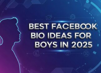 facebook bio for boys
