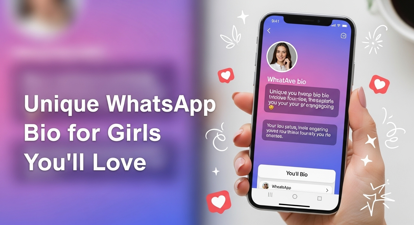 whatsapp bio for girls
