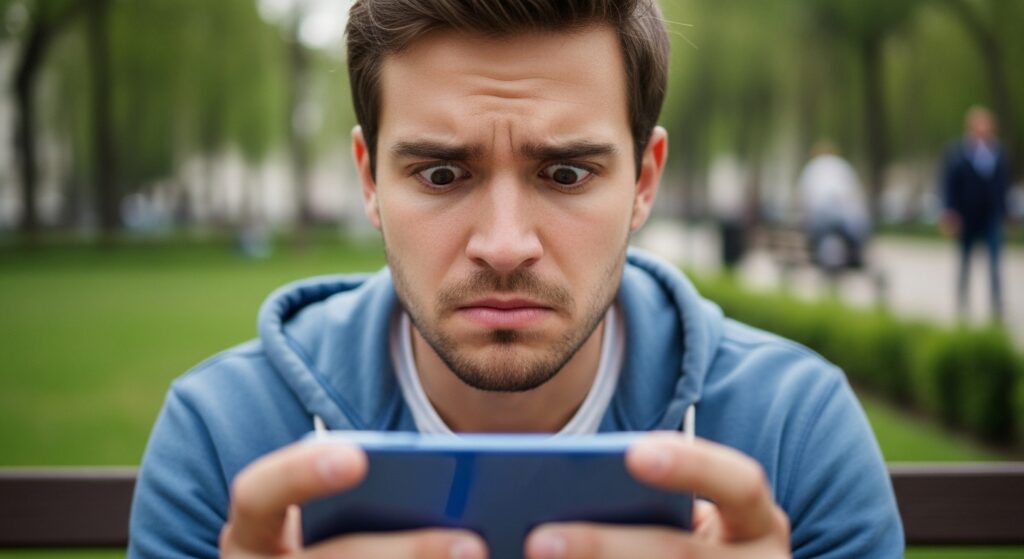 Man trying to remember his Ufone number.