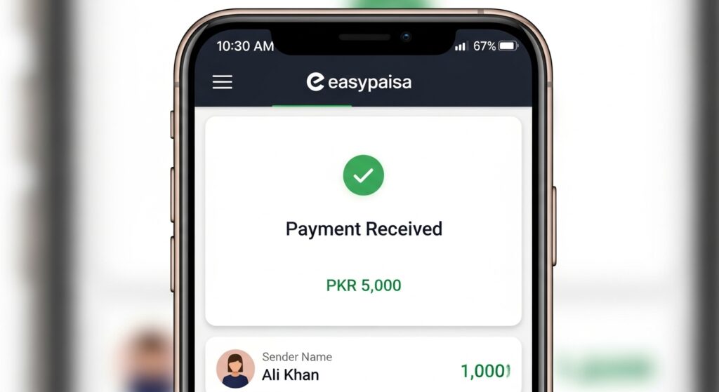 Easypaisa daily payment for assignment work in Pakistan.